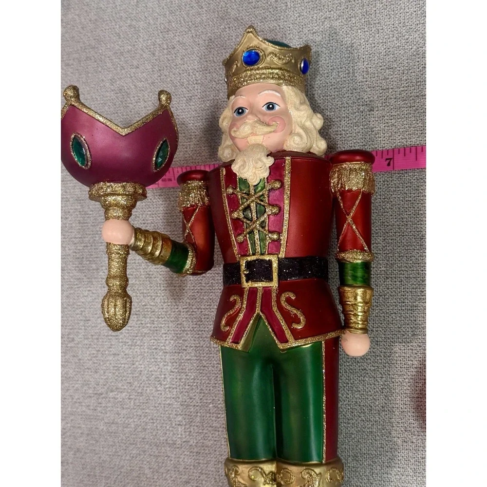Pair Of Nutcracker Candle Holders From Costco‎ in Box 12